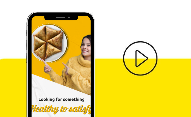 Video for a food delivery company created by BizneX